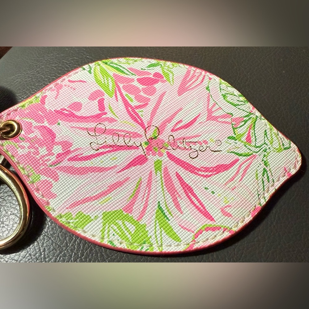 Lilly Pulitzer Lemon Handbag Charm/Key Chain. Koala Me Maybe Pattern. NWOT. - Picture 6 of 6